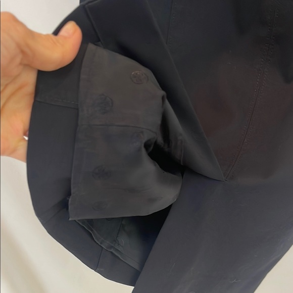 Tory Burch Navy Dress with Gold Accents - Picture 6 of 9